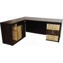 Odhi Brand - Wooden Office Table KOT024 6ft Victory L Table 