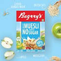Bagrry's Crunchy Muesli - No Added Sugar 1Kg Jar