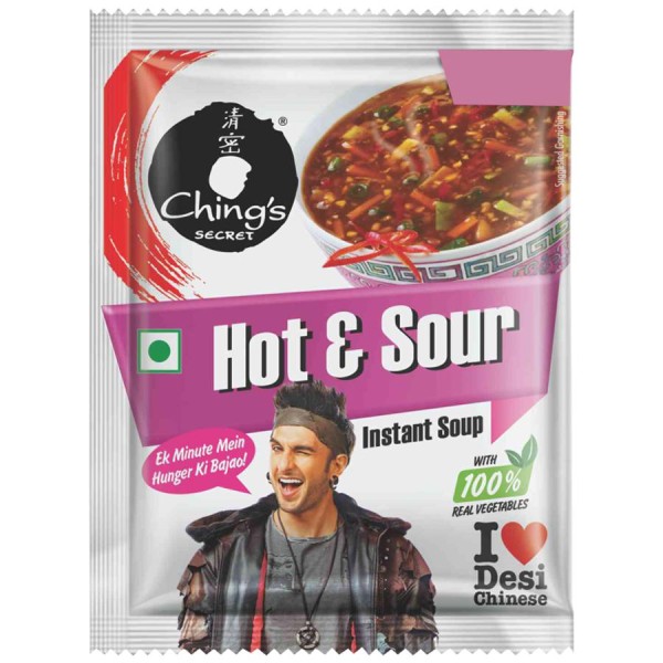 Chings Secret Hot And Sour Instant Soup 15g