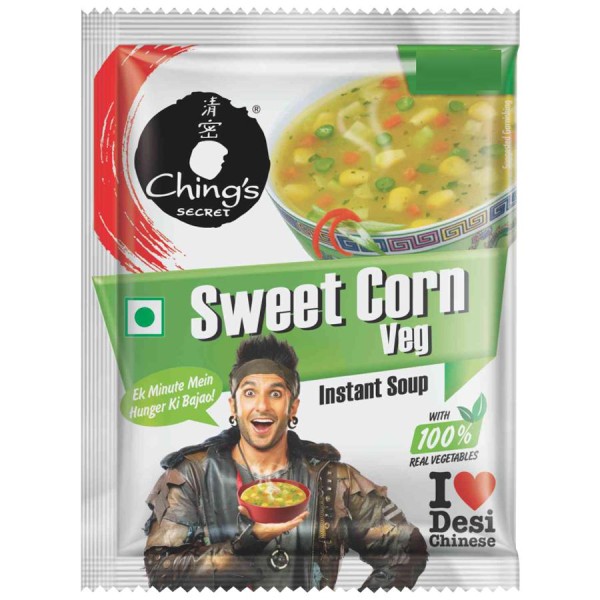 Chings Secret Sweet Corn Instant Soup 15g