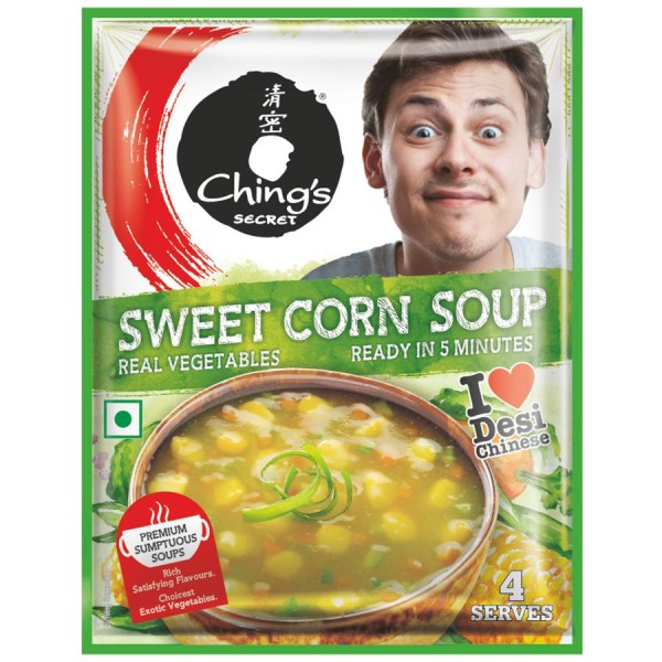 Chings Secret Sweet Corn Soup 55g