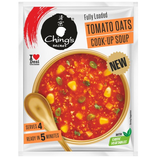 Chings Secret Tomato Oats Instant Soup 70g