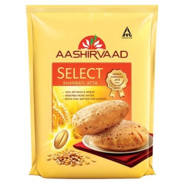 Aashirvaad Select Sharbati Atta Flour 5kg
