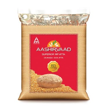 Aashirvaad Whole Wheat Atta Flour 5kg