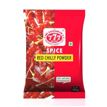 777 Red Chilli Powder 100g