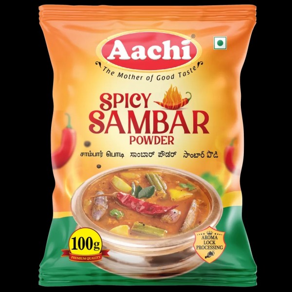 Aachi Spicy Sambar Powder 100g