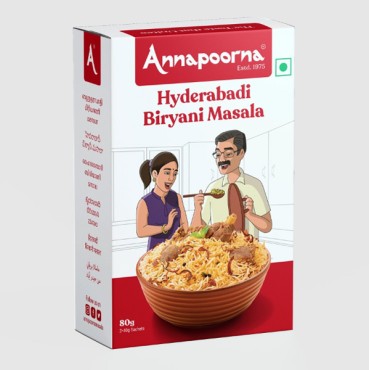 Annapoorna Hyderabadi Biryani Masala 80g