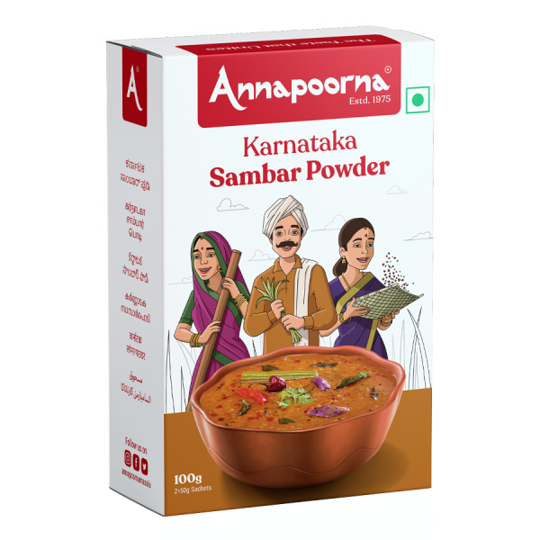 Annapoorna Karnataka Sambar Powder 100g
