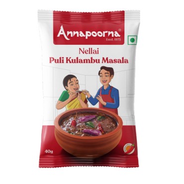 Annapoorna Nellai Puli Kulambu Masala 40g