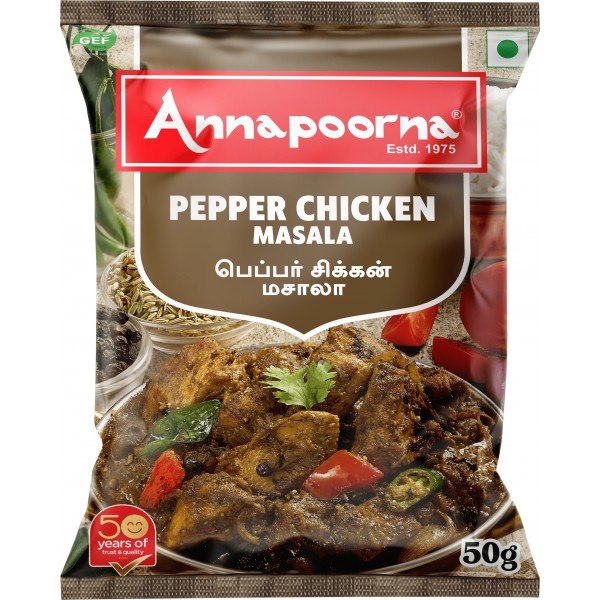 Annapoorna Pepper Chicken Masala 50g