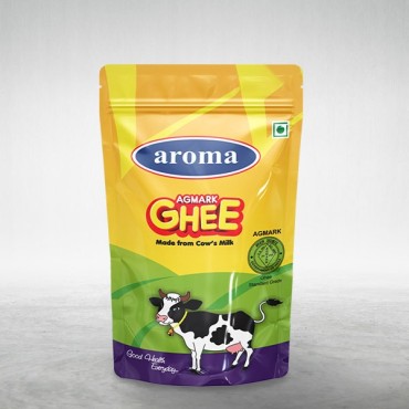 Aroma Agmark Ghee 200ml Pouch