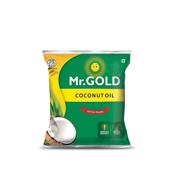 Mr.Gold Coconut Oil 500ml Pouch