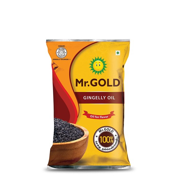 Mr.Gold Gingelly Oil 1litre Pouch