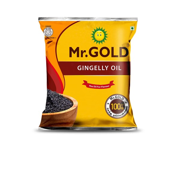 Mr. Gold Gingelly Oil 500ml Pouch