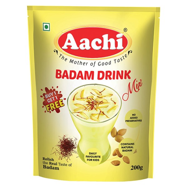 Aachi Badam Drink Mix 100g - Buy 1 Get 1 Free
