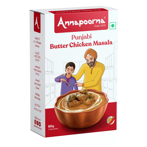 Annapoorna Punjabi Butter Chicken Masala 80g