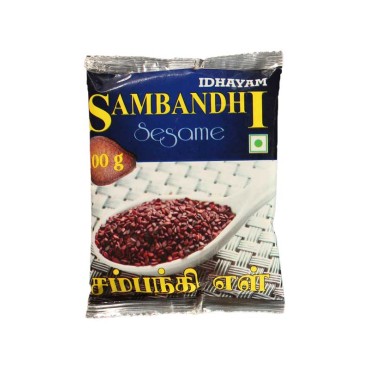 Idhayam Sambandhi Sesame Seeds Red 100grams