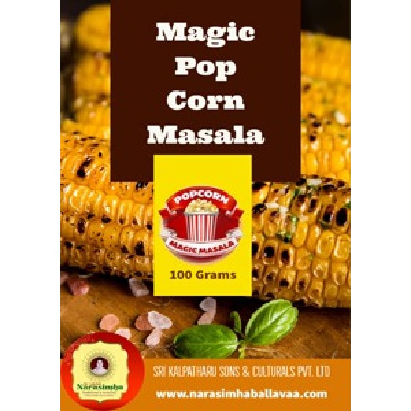 Sri Lakshmi Narasimbha Magic Pop Corn Masala 100g