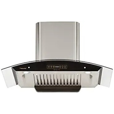 Butterfly Curve Plus 90 R Wall Mounted Chimney