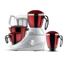 Butterfly Desire Mixer Grinder with 4 Jars (Red and White)
