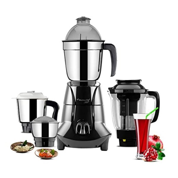 Butterfly Jet Mixer Grinder with 4 Jars 