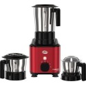 Ultra Metamix 750W Mixer Grinder with 3 Jars Candy Red