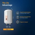 V-Guard Instant Water Heater Zio Pro 3 Litres (White-Metallic Rose Gold)