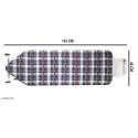 Chanss High Quality Foldable Height Adjustable Engineered Wood Multicolour Ironing Board 16 inch