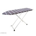 Chanss High Quality Foldable Height Adjustable Engineered Wood Multicolour Ironing Board 16 inch