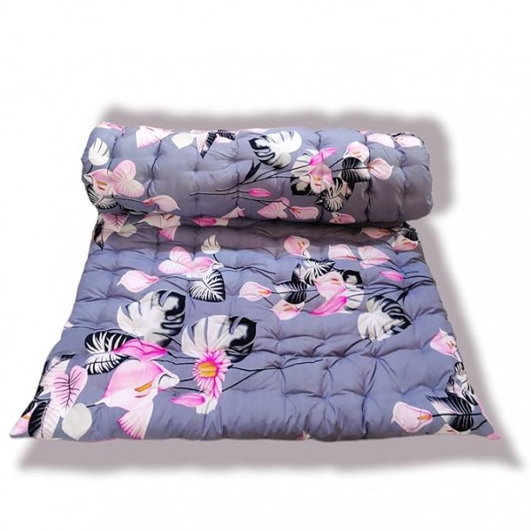 Hostel Bed Cotton Foldable 75 x 36 x 3 Inch