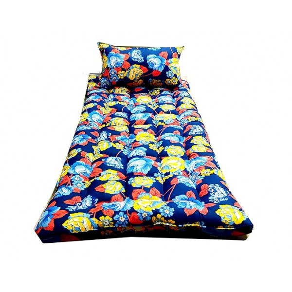 Hostel Bed Kapok Silk Cotton (Ilavam Panju) Foldable 75 x 30 x 3 Inch
