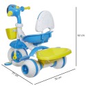 Funride Bolt tricycle for kids (Blue)