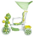 Funride Falcon dx Kids Musical Tricycle with Canopy (Green)