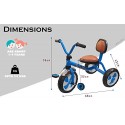 Funride razor tricycle for kids (Blue)