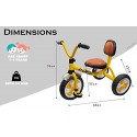 Funride razor tricycle for kids (Yellow)