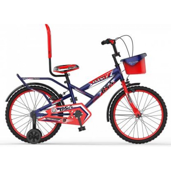 BSA Agent X road cycle for kids (Red - Blue)