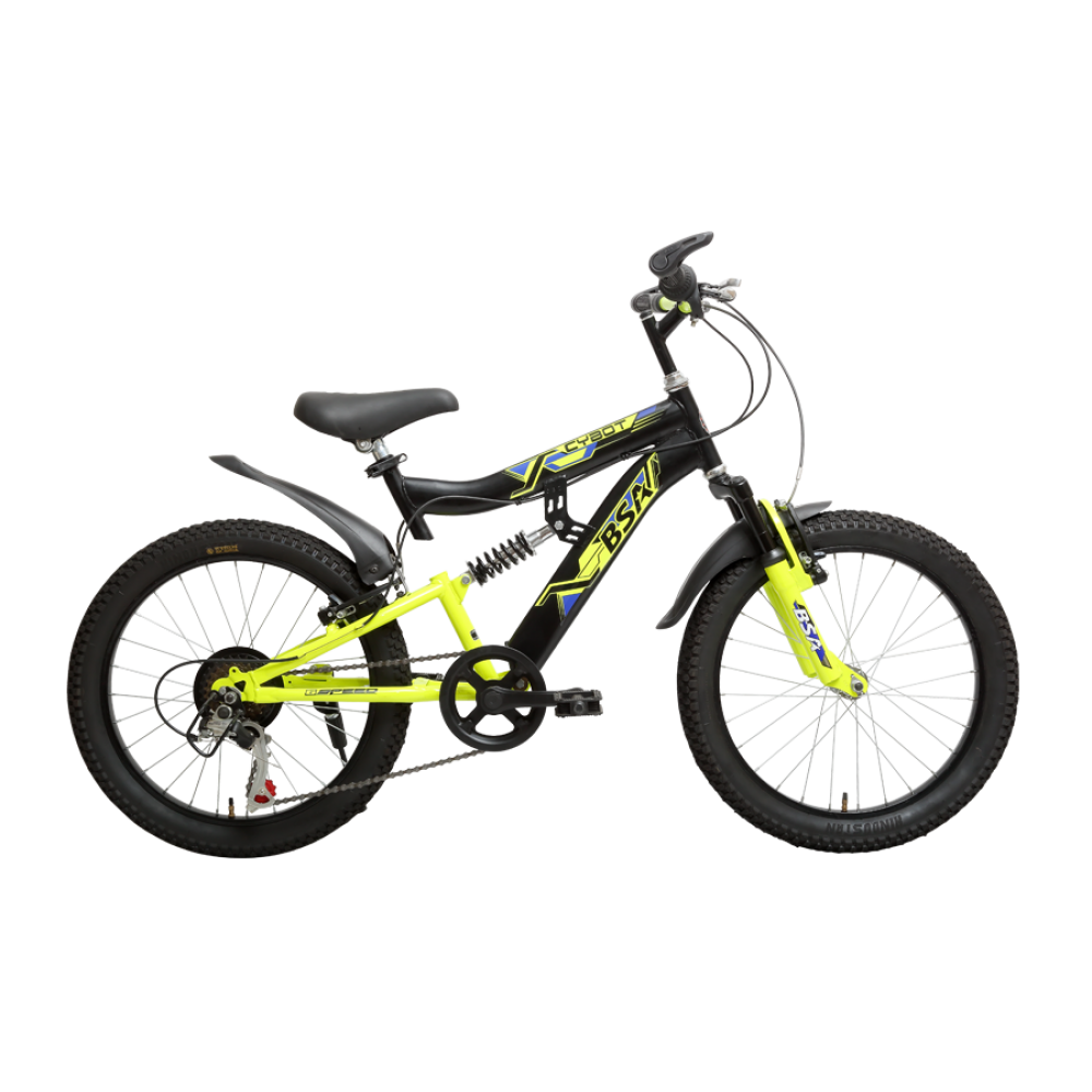 BSA Cybot MS road cycle for kids (Matte black)