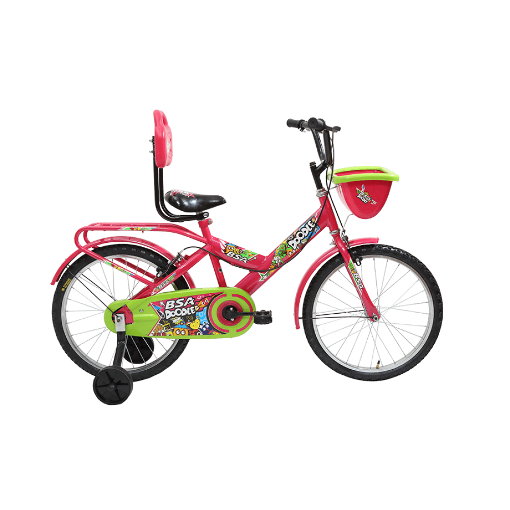 BSA Doodle road cycle for kids (Pink)