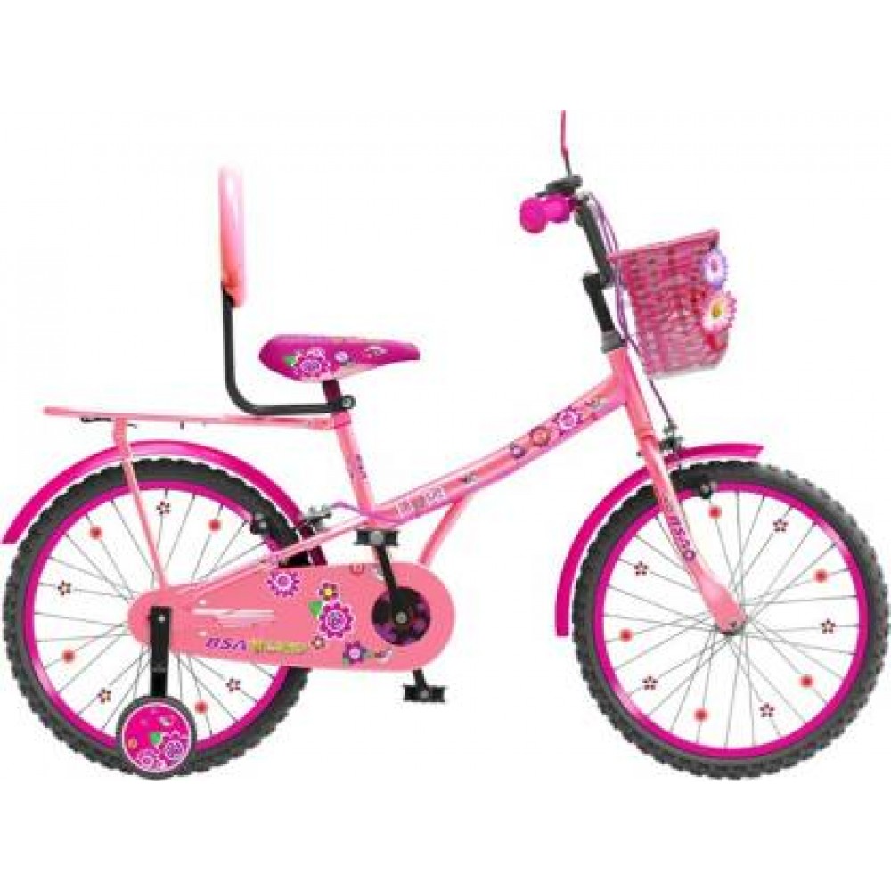BSA Flora road cycle for kids (Pink)