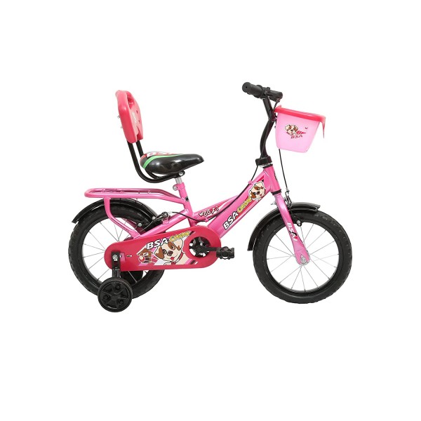 BSA Woof road cycle for kids (Pink)