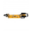 Storm Three Wheel Foldable Kick Scooters for Boys and Girls (yellow)