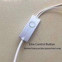 SAMSUNG Original EHS-61 Wired Headset  (White, In the Ear)