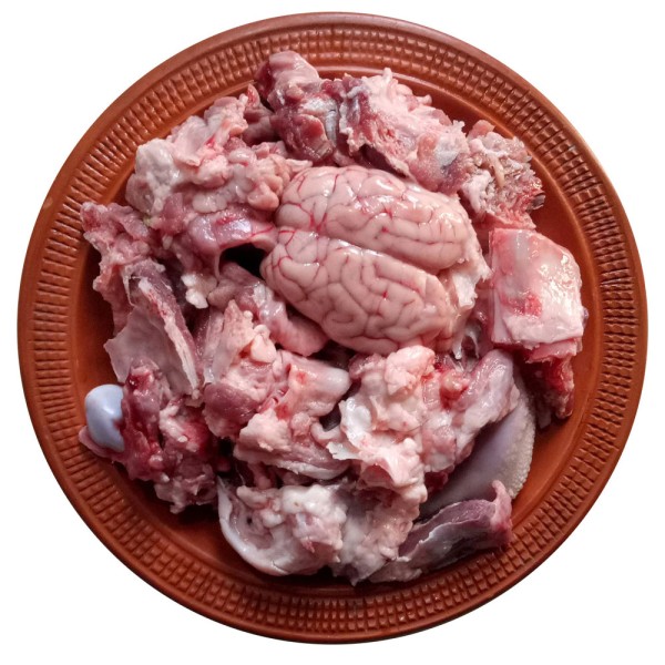 Mutton Head Curry Cut Goat / வெள்ளாட்டு தலை கறி