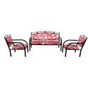 Steel Sofa Set Alpha 3 + 1 + 1 Seater