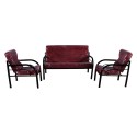 Steel Sofa Set Beta 3 + 1 + 1 Seater